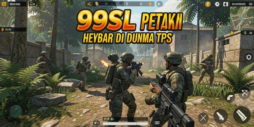 Gameplay seru di 99SL dengan aksi tembak-menembak intens.