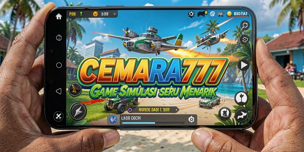 Screenshot CEMARA777 menampilkan gameplay simulasi yang seru dan mendalam.