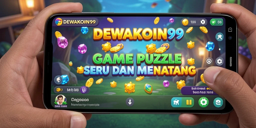 Tampilan gameplay menantang di DEWAKOIN99 dengan berbagai teka-teki.