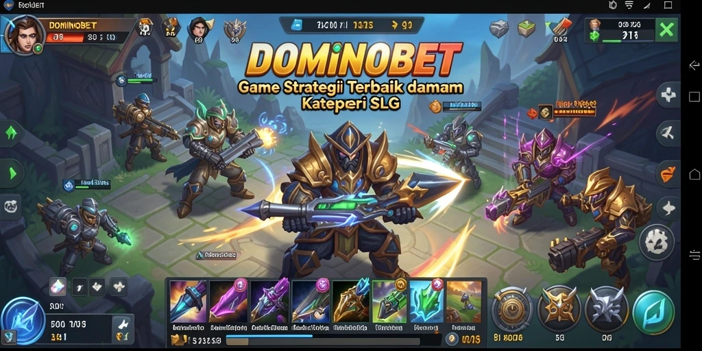 Tampilan gameplay seru dari DOMINOBET dengan strategi menantang.
