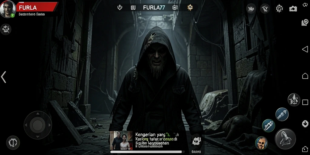 Gameplay menakutkan dan penuh ketegangan di FURLA77.