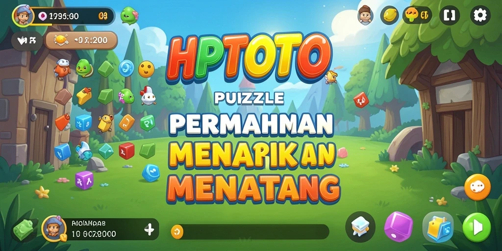 Tampilan gameplay HPTOTO yang penuh warna dan menantang.