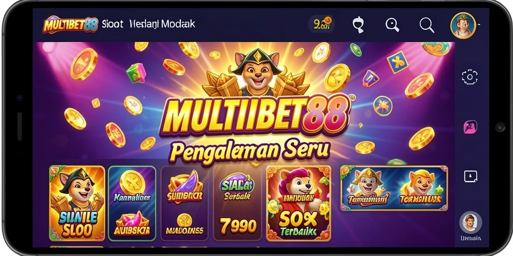 Tampilan menakjubkan permainan Slot MULTIBET88 dengan grafis yang memikat.