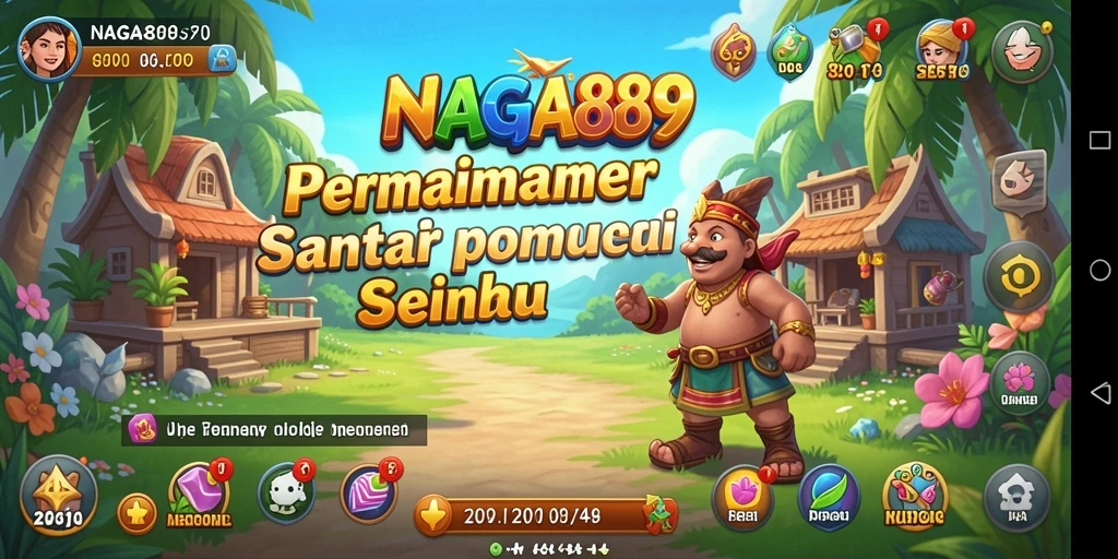 Tampilan menarik dari gameplay Casual NAGA889 yang menghibur.