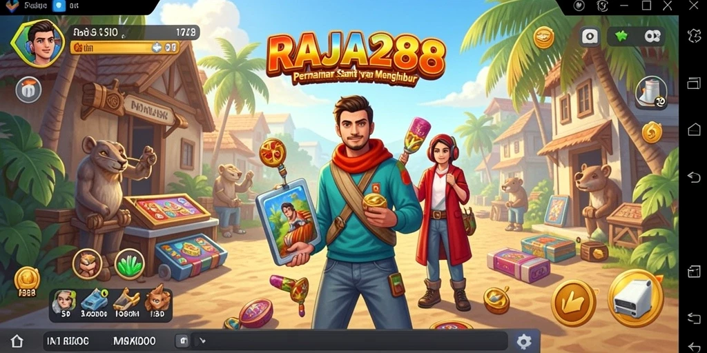 Screenshot RAJA288 menampilkan gameplay menyenangkan yang bisa dinikmati semua orang.