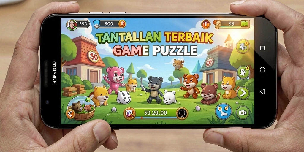 Tampilan gameplay S80 yang menarik dan penuh tantangan Puzzle.