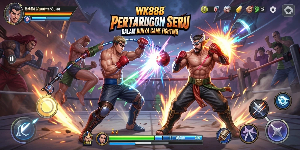 Gameplay seru dan mendebarkan di WK888 dengan karakter unik.